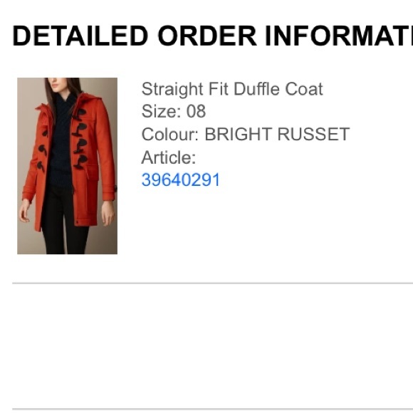 Authentic！This duffle coat from Burberry makes you the Korean drama celeste - Picture 6 of 6